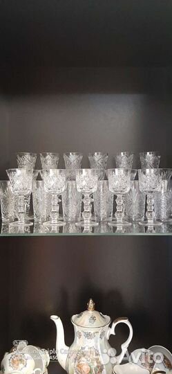 Хрустальные рюмки СССР