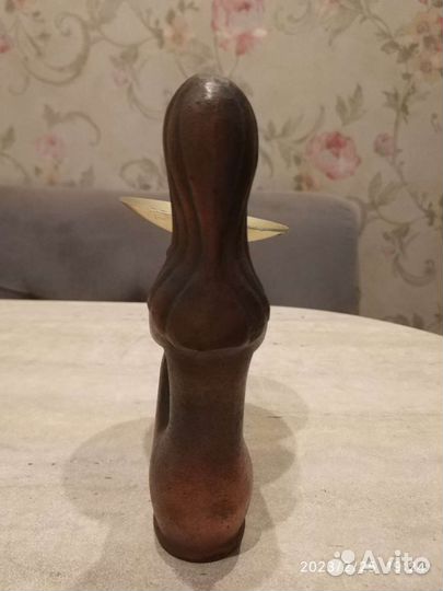 Подсвечник девушка с чашей СССР