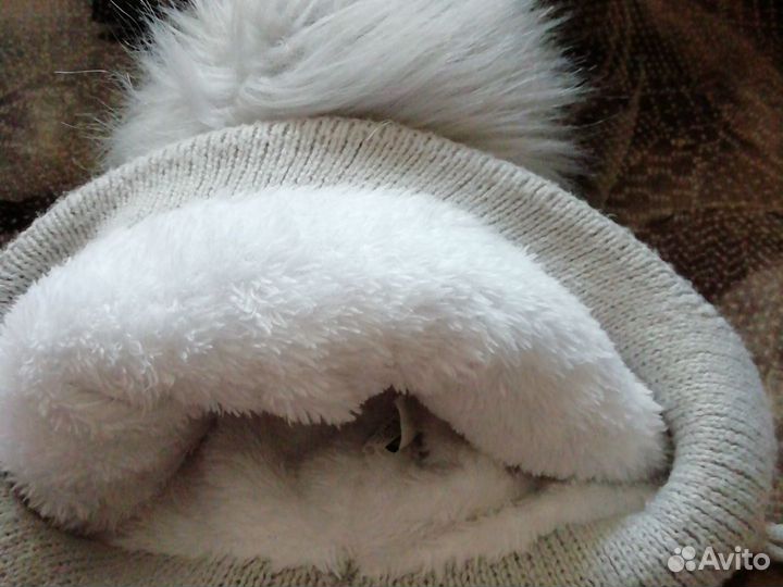 Шапка и варежки детские