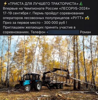 Полуприцеп лесовоз (сортиментовоз) Тигер 11680, 2022