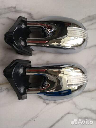 Зеркала автомобильные универсальные AU-2905C хром