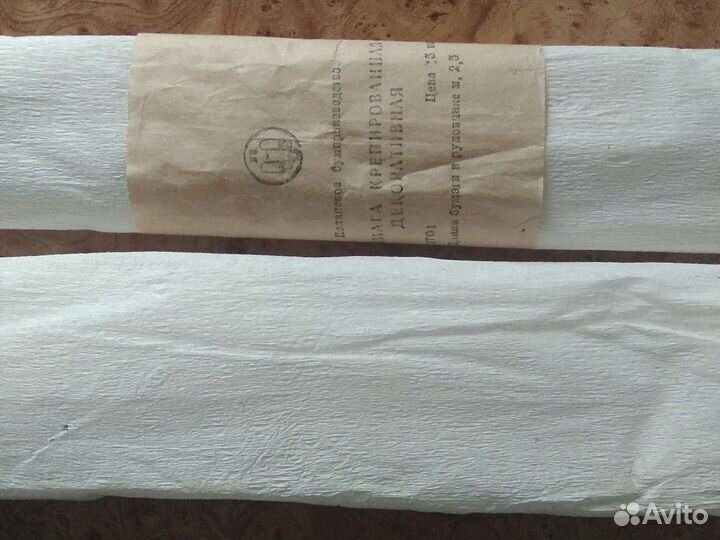 Крепированная бумага. Миллиметровка