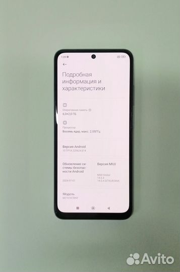 Xiaomi Redmi Note 10S NFC, 6/128 ГБ