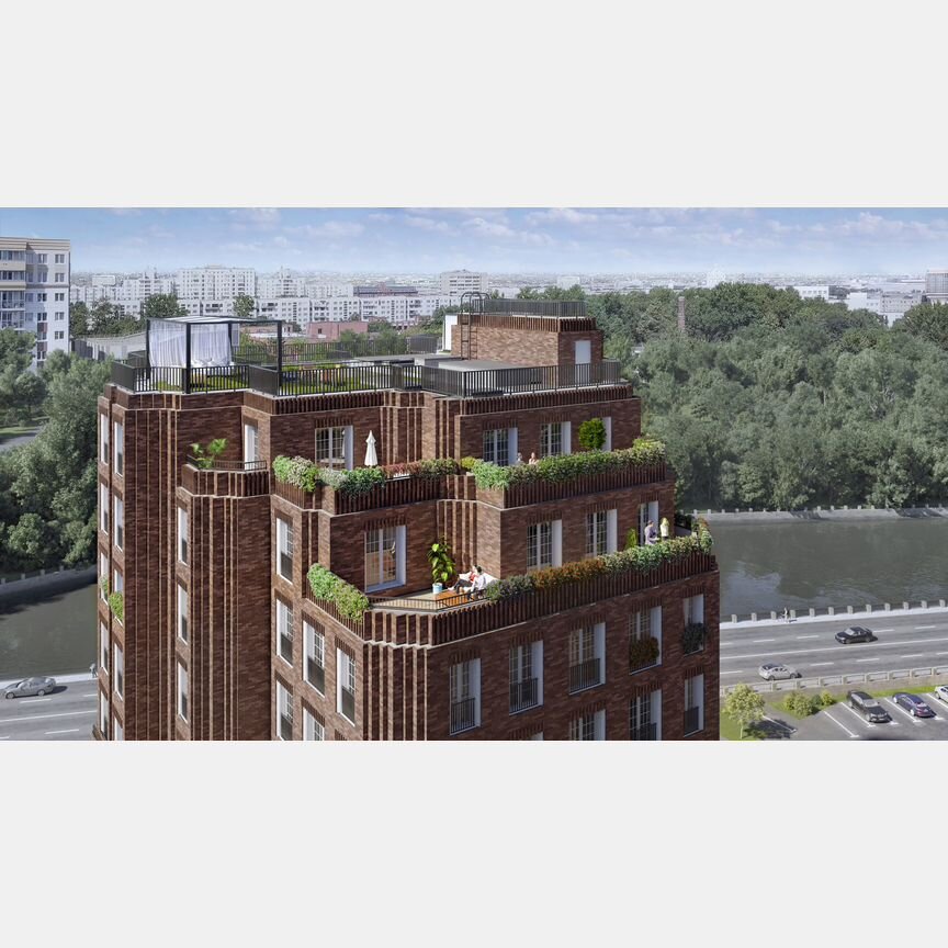 1-к. квартира, 56,9 м², 3/12 эт.