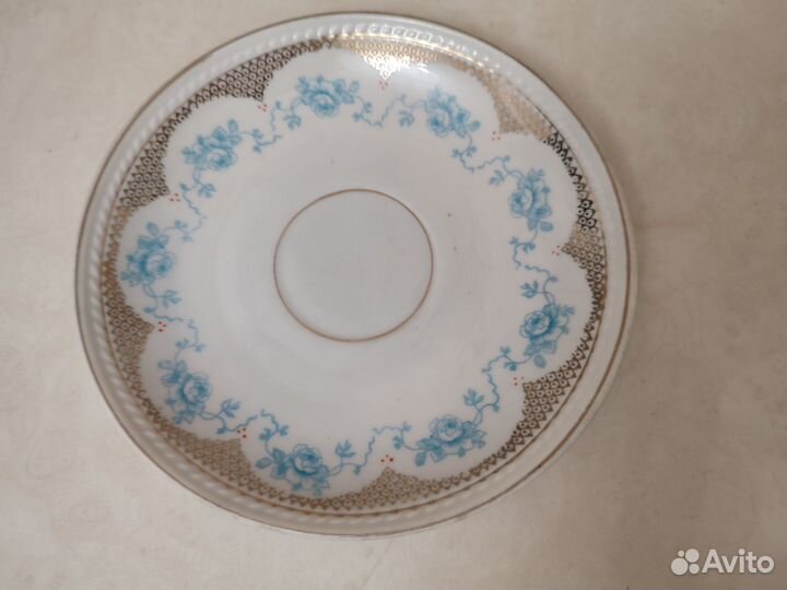 Блюдце от чайного сервиза Лайма Рижский завод