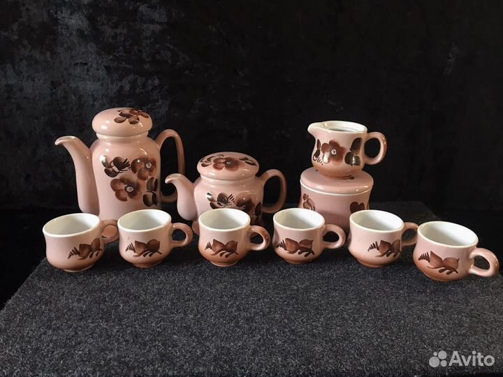 Сервиз чайный. Фаянс
