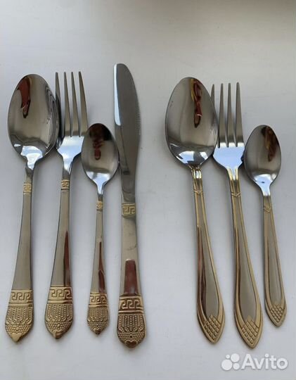 Наборы столовых приборов 18 и 24 предмета