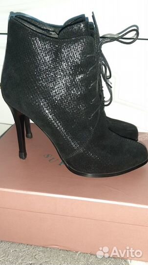 Ботильоны,натуральные,37.Торг