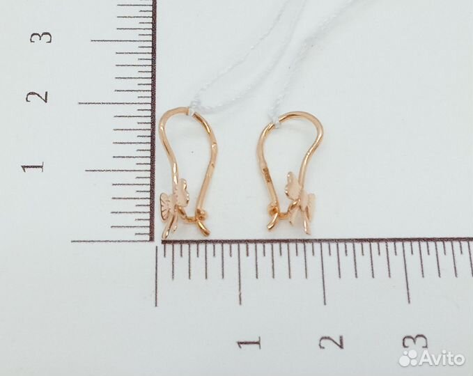 Золотые серьги