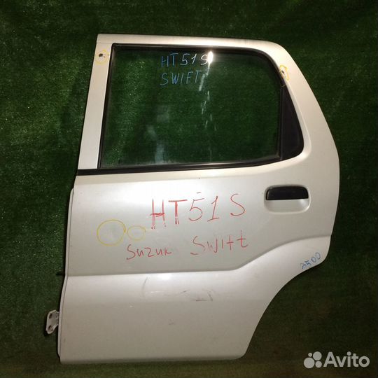 Дверь задняя левая Suzuki Swift HT51S Перламутр вм