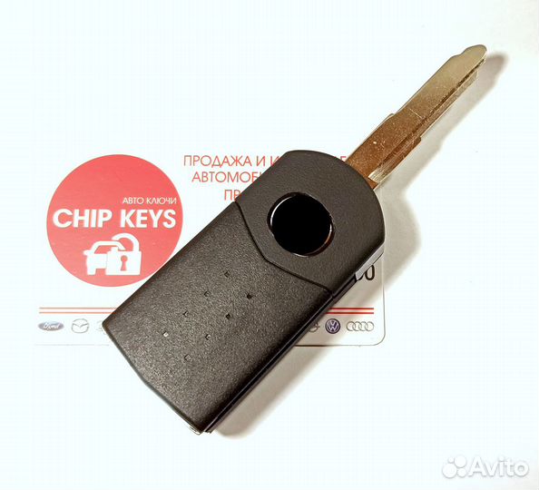 Ключ зажигания Mazda 6. система Siemens, 4 кнопки