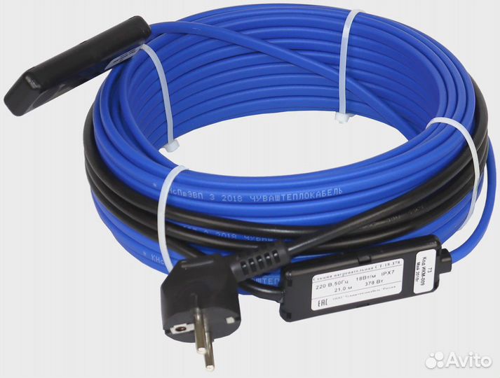 Греющий кабель для обогрева водопровода