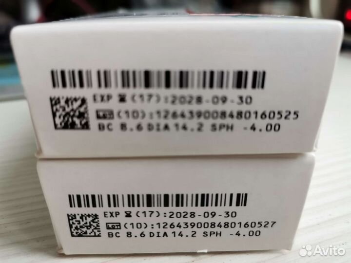 Линзы контактные