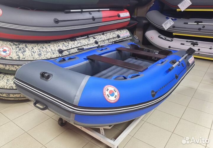 Лодка mishimo PRO 350, синяя