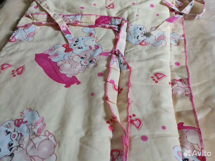 Бортики в детскую кроватку новые