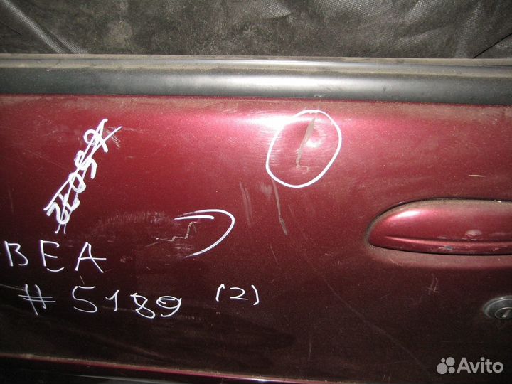 Фиат Альбеа- бу дверь передняя левая пустая