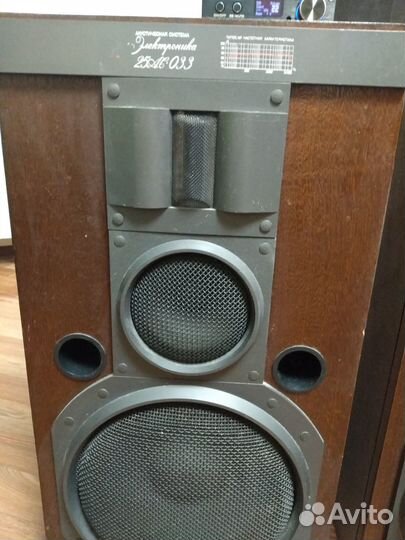 Колонки Электроника 25 ас 033 + FX audio D802C pro
