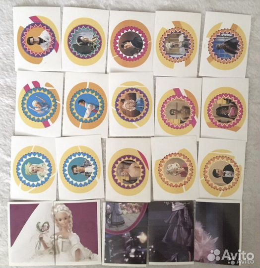 Наклейки Барби фантазия