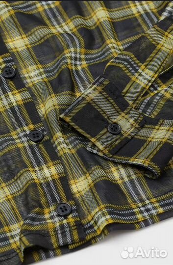 Рубашка в клетку h&m