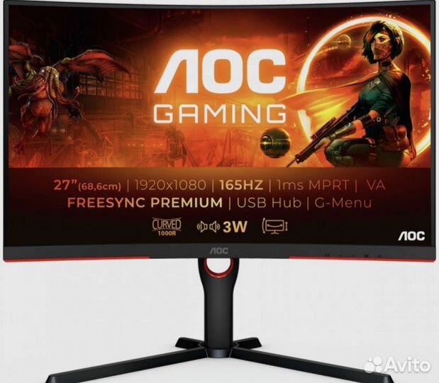 Монитор для компьютера AOC C27G3U