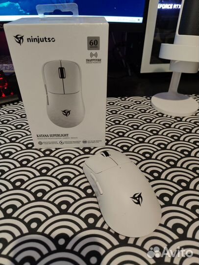 Беспроводная мышь ninjutso katana superlight