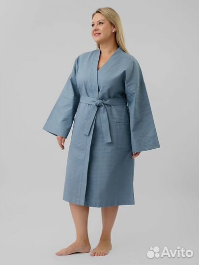 Халат банный вафельный Артикул 1495 - 1492