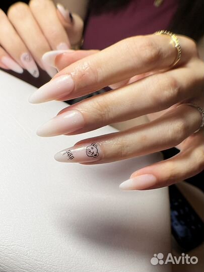 Наращивание ногтей модель