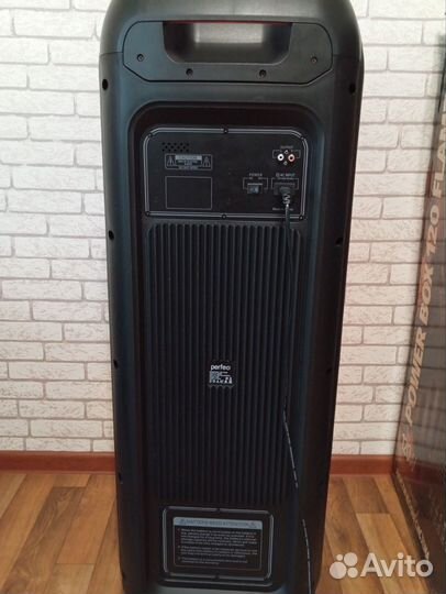Perfeo пас “Power Box 120 Flame” блютуз колонка
