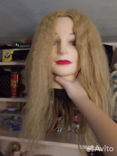 Учебная голова для причесок