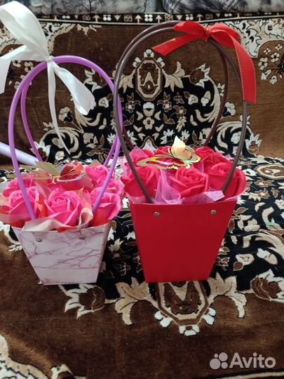 Мыльные розы на 1 сентября