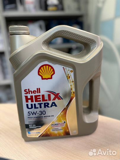 Масло Моторное shell helix ultra 5w-30 4л