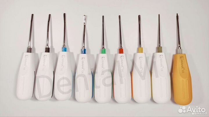 Люксаторы (элеваторы) набор из 9 шт