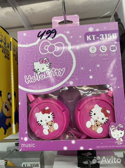 Детские проводные наушники