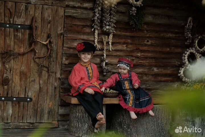 Русский народный костюм для мальчика на прокат