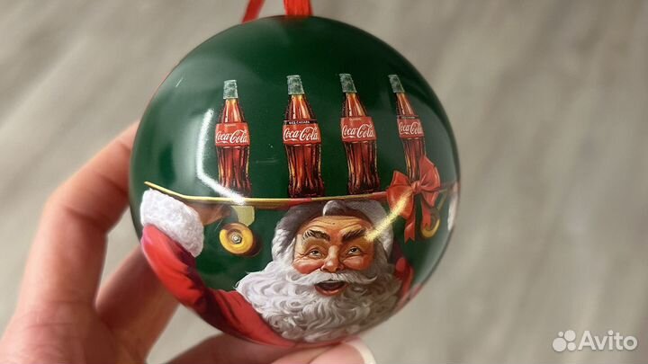 Елочная игрушка Coca Cola