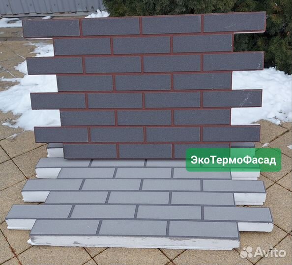 Фасадные термопанели из мрамора