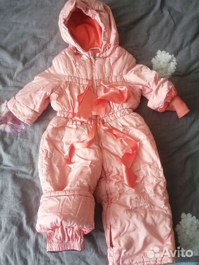 Детский демисезонный комбинезон на девочку