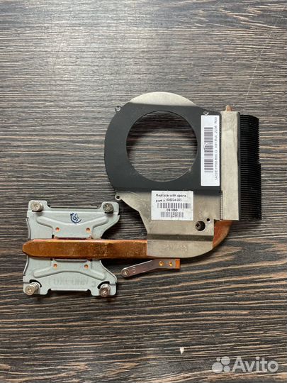 Радиатор, термотрубка для ноутбука HP G62 G72