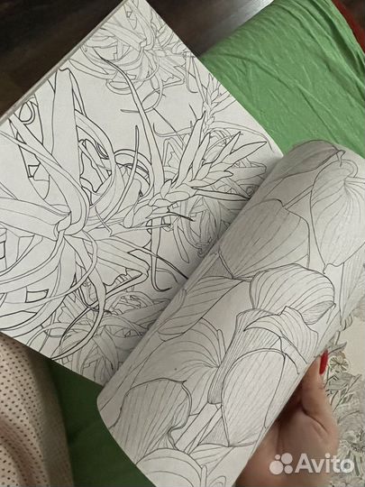 Раскраски антистресс набором 2 шт бу