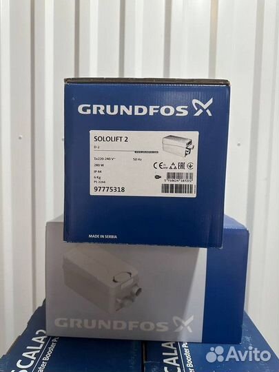 Канализационная установка Grundfos Sololift 2 D2