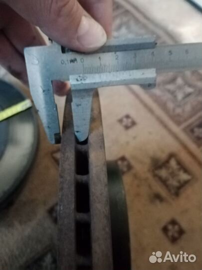 Переднии тормозные диски santa fe