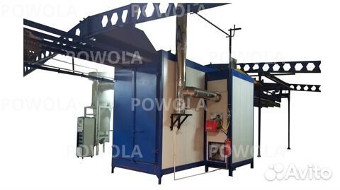 Печь полимеризации проходная