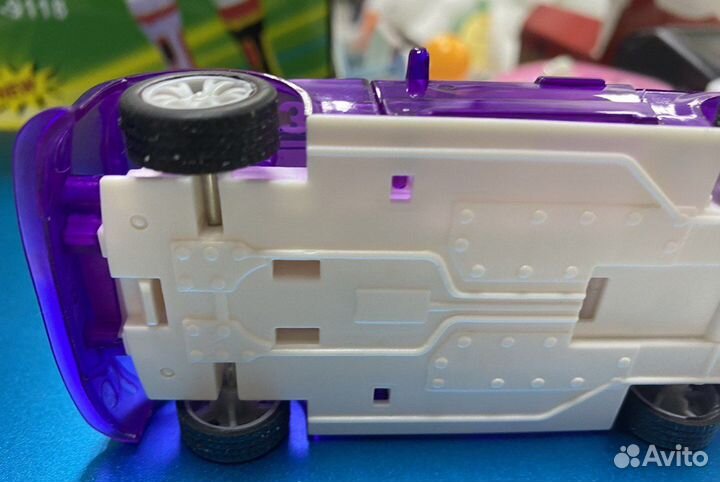 Машинка blaster CAR при ударе разбирается crash NO