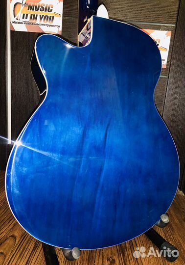 Гитара акустическая + каподастр