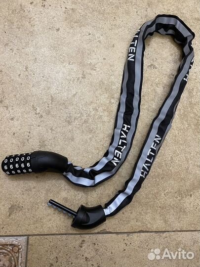 Замок для велосипеда кодовый halten