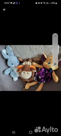 Мягкие игрушкт