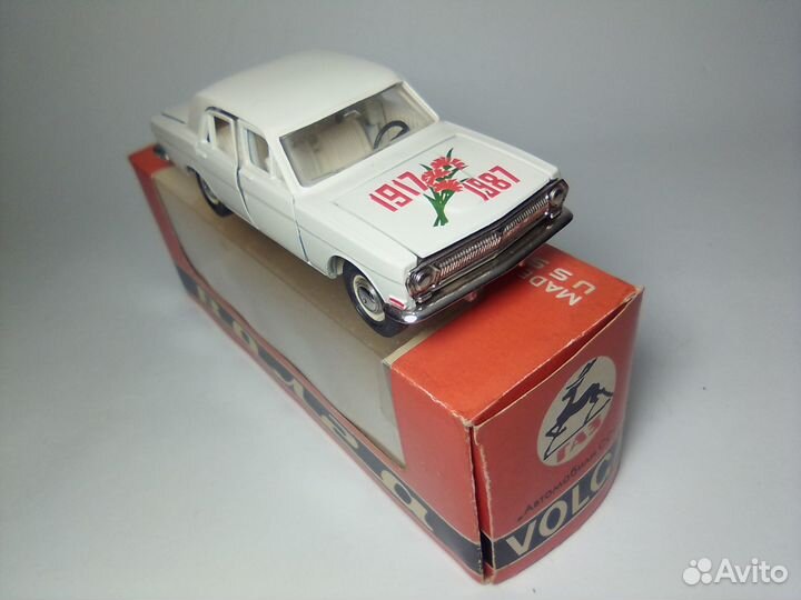 Волга газ 24, 1987г. модель СССР в масштабе 1:43