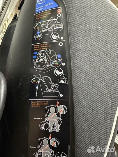 Детское автокресло от 0 до 36 с isofix