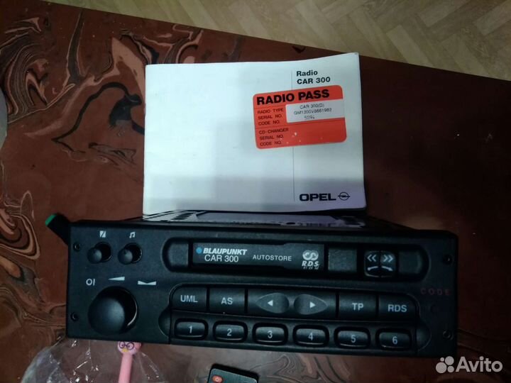 Кассетная автомагнитола GM