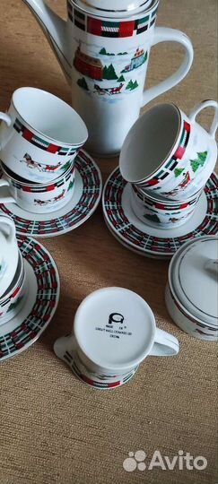 Чайный сервиз на 6 персон новый Great well